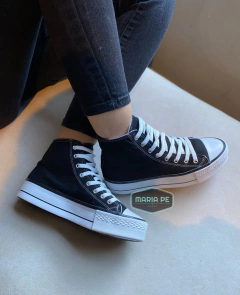 Zapatillas Star Botitas Negras Con Plataforma en internet