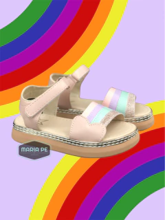 Mini Sandalias Lucy Nude en internet