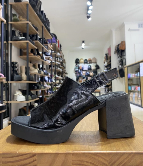 Sandalias Rosalie Negro Charol