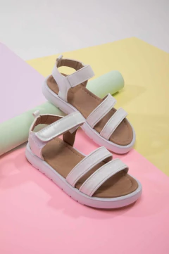 Mini Sandalias Sol Blancas