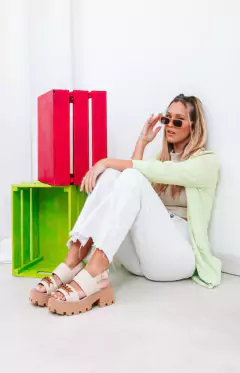 Sandalias MADISON Beige - comprar online