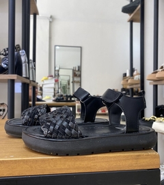 Mini Sandalias Juli Negras - MARIA PE