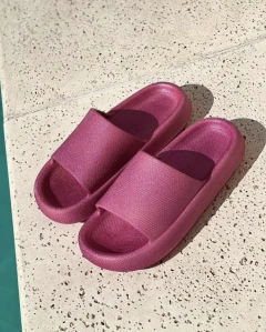 Chanclas Sunny Fucsia Metalizado