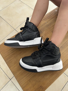 Zapatillas Mini Botitas Kids Negras - MARIA PE