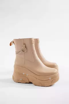 Botas De Lluvia Hopper Beige - comprar online