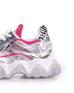 SNEAKERS Enjoy Plata Con Fucsia - MARIA PE