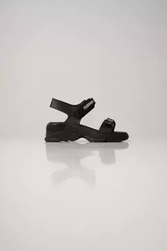 Sandalias De Goma Recife Negras - MARIA PE