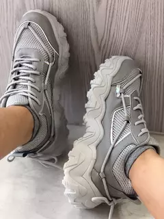 Sneakers Trail Gris