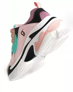 SNEAKERS Gummi Balen Rosa Menta - MARIA PE