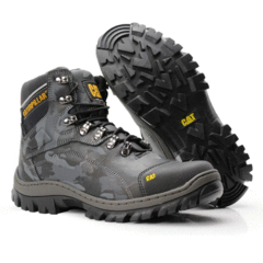 Bota Caterpillar couro  biqueira de borracha - comprar online