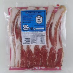 IL NONNO ALPINO Panceta Salada Feteada envasada al Vacio 150 Grs