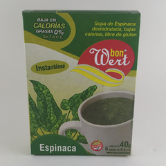 BON WERT Sopa Instantanea X 5 Sobres De Espinaca