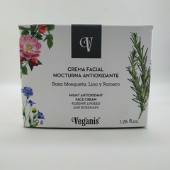VEGANIS Crema Facial Antioxidante Nocturna x 50 grs