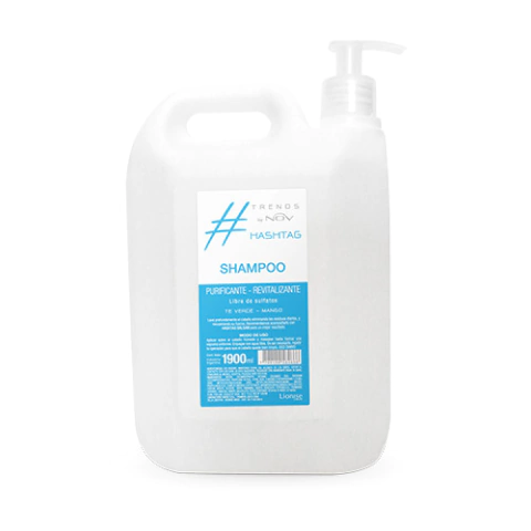Shampoo Hashtag Nov Purificante Rev 1900ml Curly Girl
