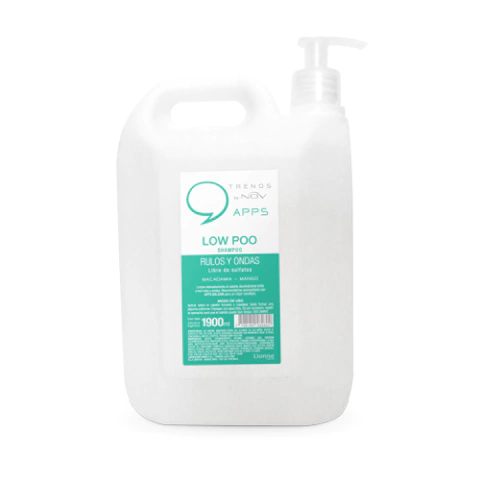 Shampoo Low Poo Nov Rulos Y Ondas X 1900ml Apto Curly Girl