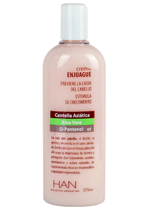Crema Enjuague Anti Caida Han Con Centella Asiatica 375 Cc.
