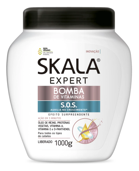Mascara Capilar Skala - Bomba De Vitaminas