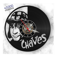 Kit 20 Relógios Disco Vinil Diversos Temas Atacado Revenda