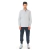 Pantalón deportivo para hombre Play III color azul marino, ideal para pádel y tenis, modelo de calce cómodo mostrado por un hombre de pie.