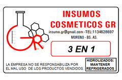 3 en 1..Biotina, Nicotinamida y Pantenol.