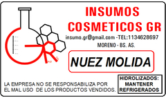Cáscara de damasco molida (finita)