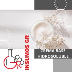 crema base hidrosoluble PARA PIEL