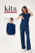 KIT CONJUNTO AMAMENTAÇÃO AZUL MARINHO| T-SHIRT+ MANGA LONGA+CALÇA