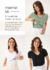 MAMAKIT | KIT 3 T-SHIRTS AMAMENTAÇÃO GOLA V | PRETA • BRANCA • VERDE FOLHA - comprar online