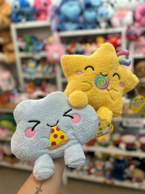 Peluche NUBE o ESTRELLA Pequeño Kawaii