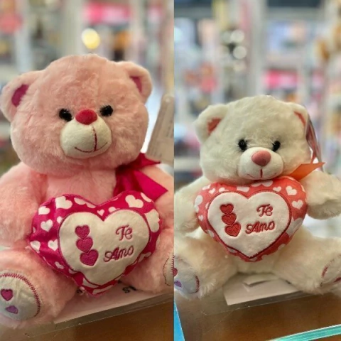 Peluche OSO Osito Corazon Te Amo Pequeño
