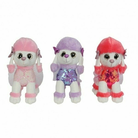 Peluche Perro CANICHE c/Lentejuelas