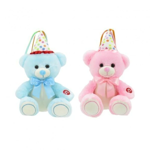 Peluche OSO Cumpleaños c/Luz y Sonido Cancion