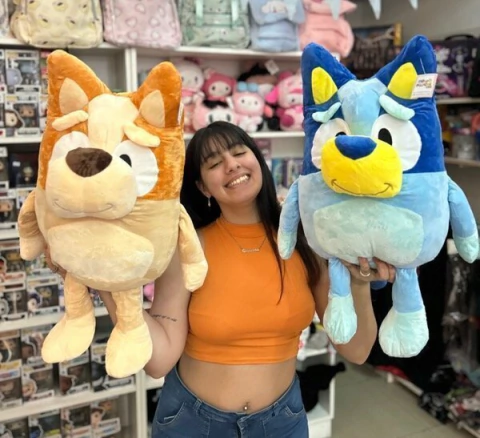 Peluche BLUEY o BINGO Gigantes X Unidad