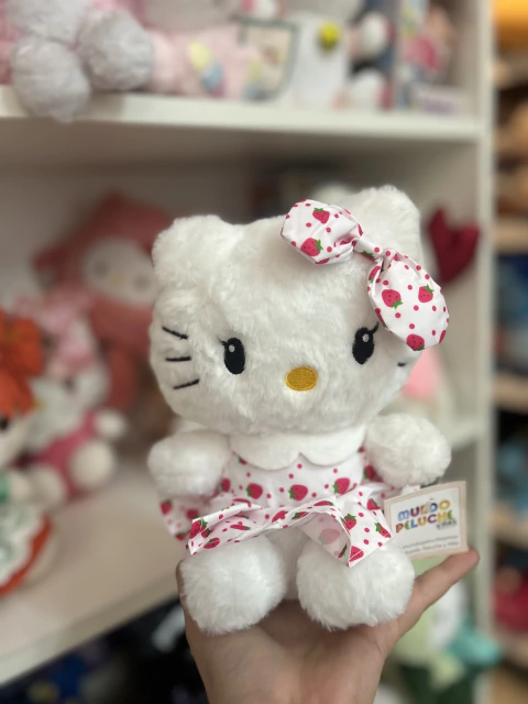 Peluche HELLO KITTY C/Frutilla Fresa Pequeña - comprar online