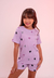Pijama Corações Lilás na internet