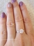 Anel com Pedra Cristal Oval