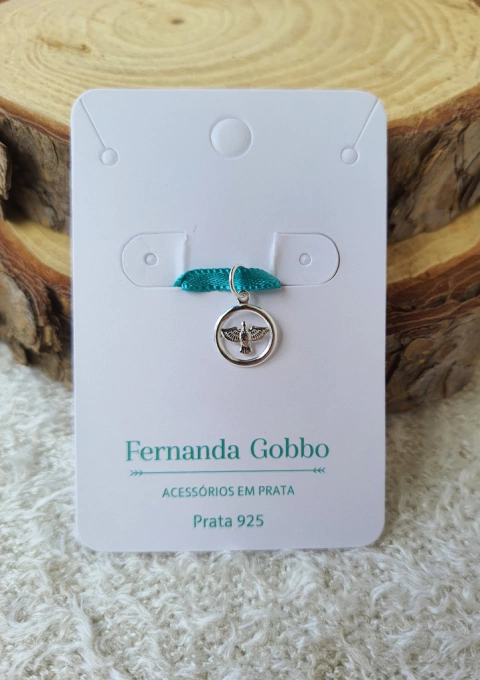 Pingente Mini Espírito Santo Moldura 10mm