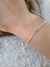 Pulseira Masculina groumet com 3mm - 20cm
