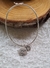 Bracelete 2mm, "Seja Forte e Corajosa" com Pedra Zircônia 8mm