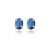 Brinco Pedra Oval Zircônia 7x4mm - Cores - comprar online