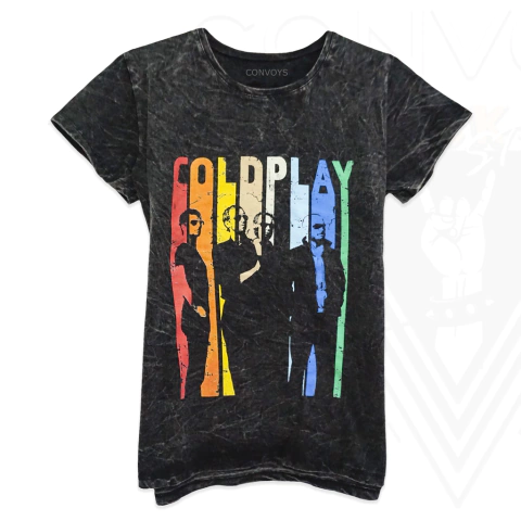 Remera COLDPLAY COLORS