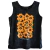 Musculosa ORANGE FLOWERS con glitter