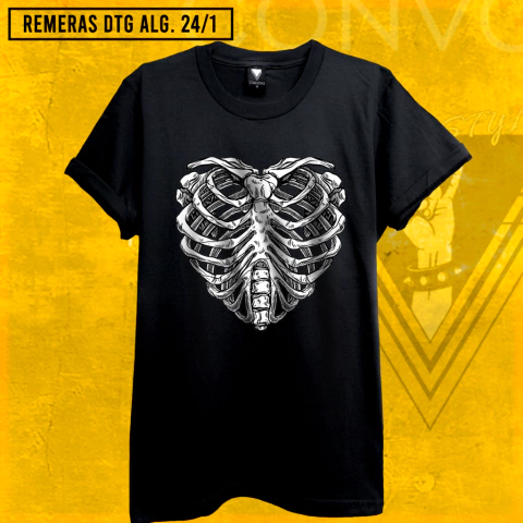Remera HEART AND BONES