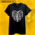 Remera HEART AND BONES