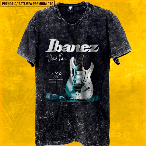 Remera IBANEZ Steve Vai Evo