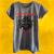 Remera Dama Iron Maiden Stratego Gris