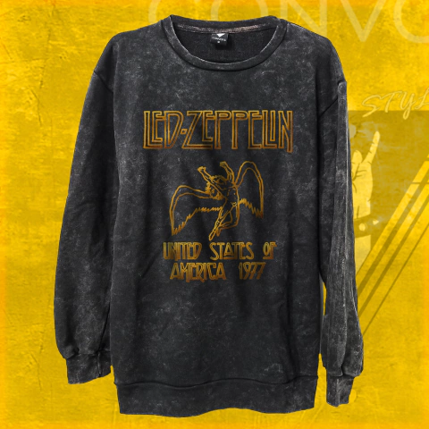 Buzo Unisex Nevado LED ZEPPELIN FIRE