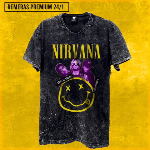 Remera NIRVANA COME AS YOU ARE