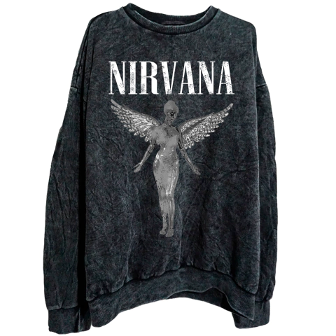 Buzo Unisex Nevado NIRVANA IN UTERO - comprar online