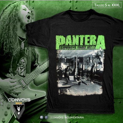 Remera PANTERA COWBOYS FROM HELL - comprar online
